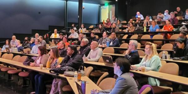 An audience of SLAC IT employees