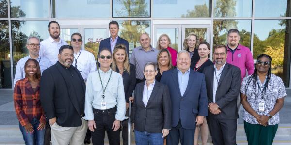 DOE CIO and SLAC IT management group photo
