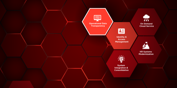 big 5 diagram, highlighting Operational Data Transparency