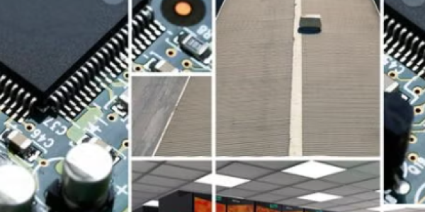 image block with grid