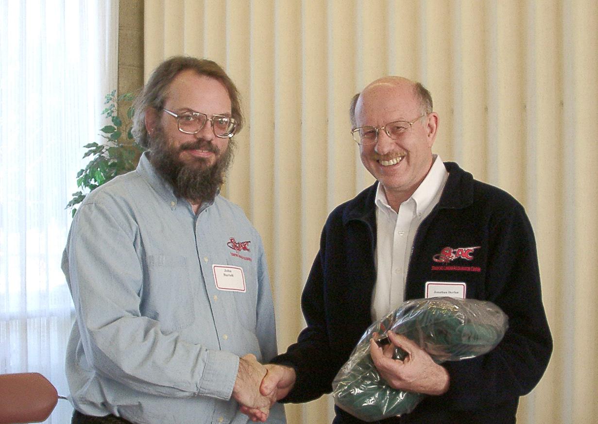 bartelt and dorfan shaking hands