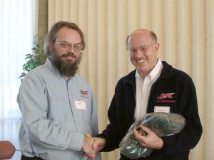 bartelt and dorfan shaking hands